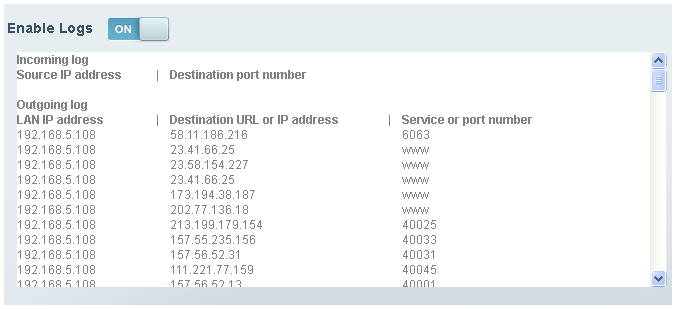 Internet Router Log Examples How do I find my Linksys router logs?