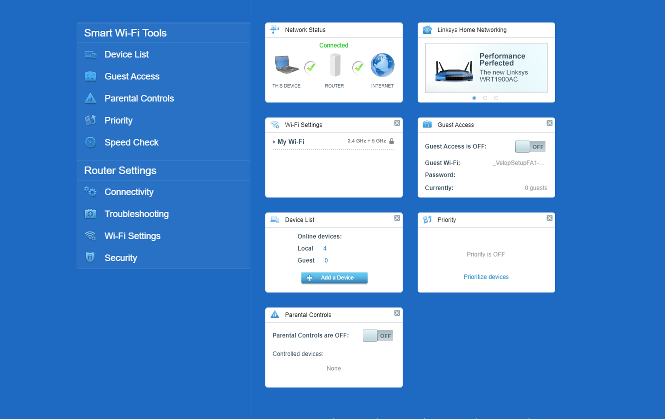 How do I find my Linksys router logs?