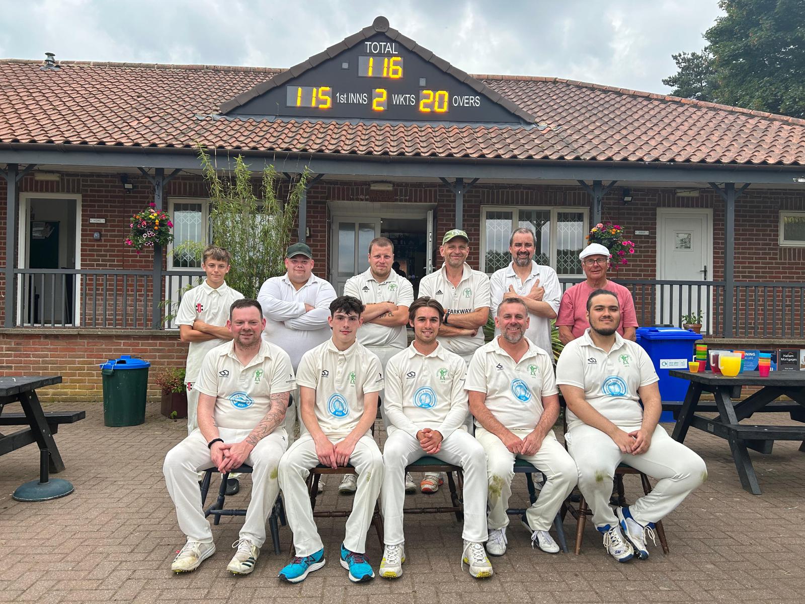 Edwinstowe Cricket Club team photo