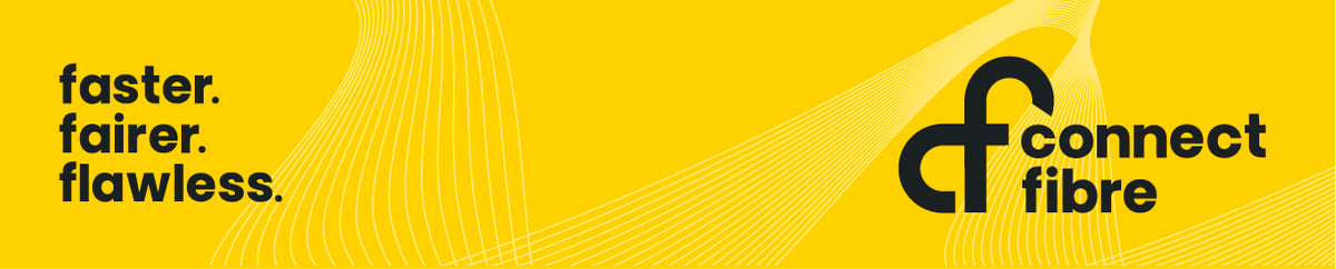 Yellow email footer