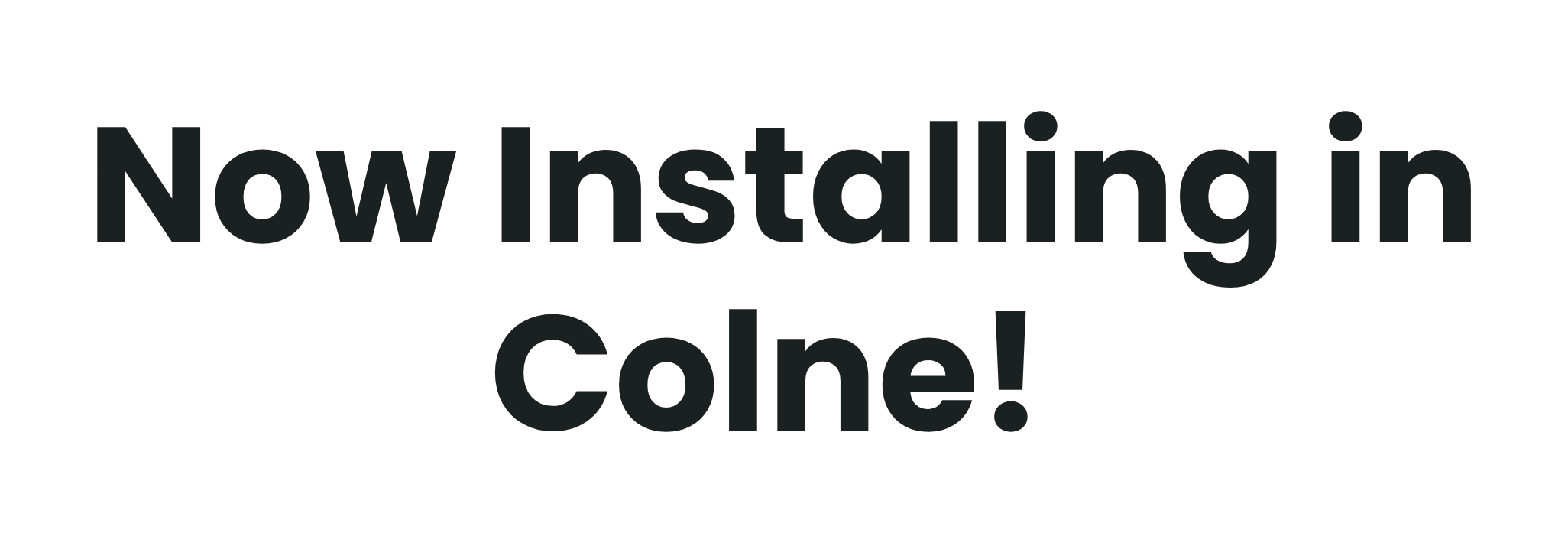 Now Installing