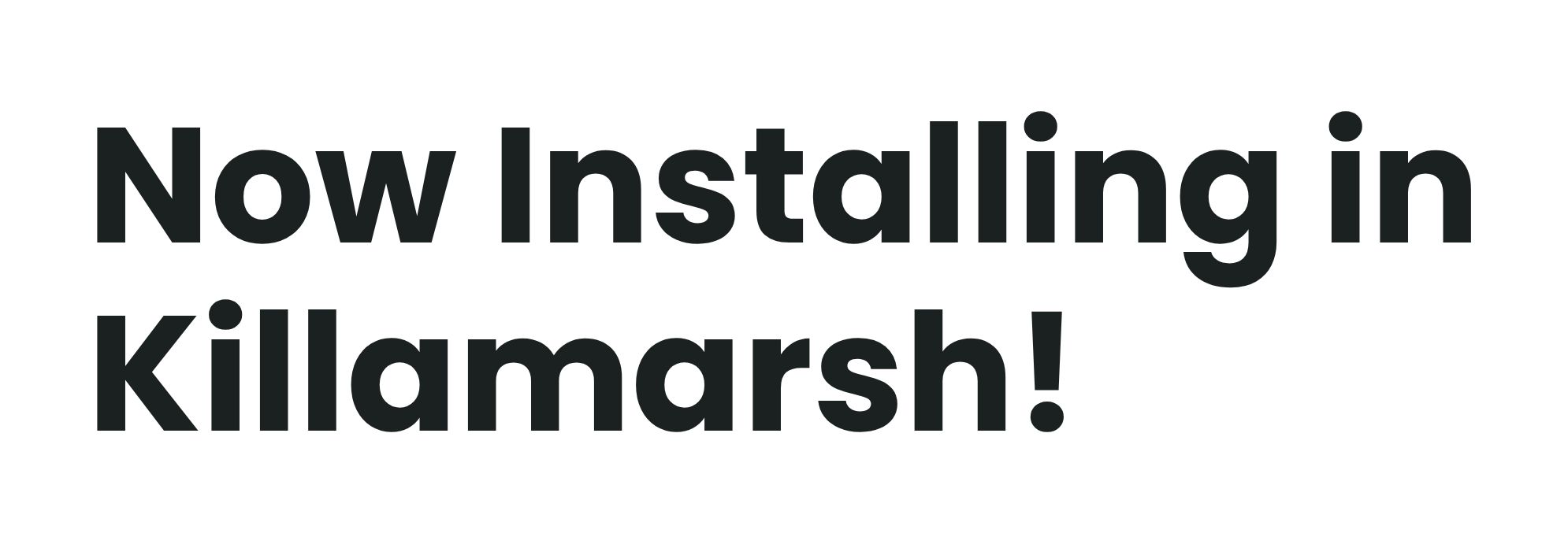 Now Installing