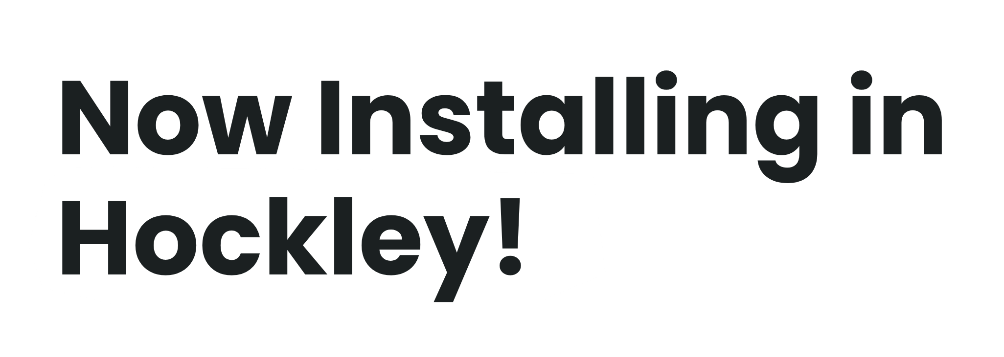 Now Installing