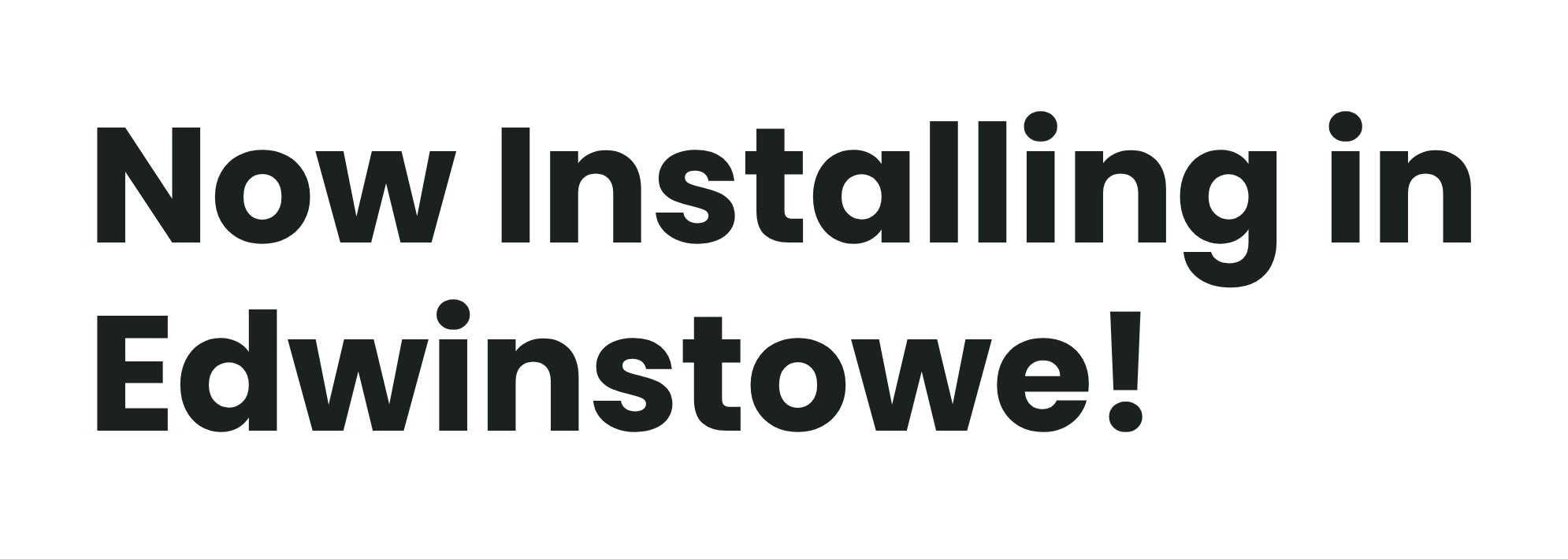 Now Installing