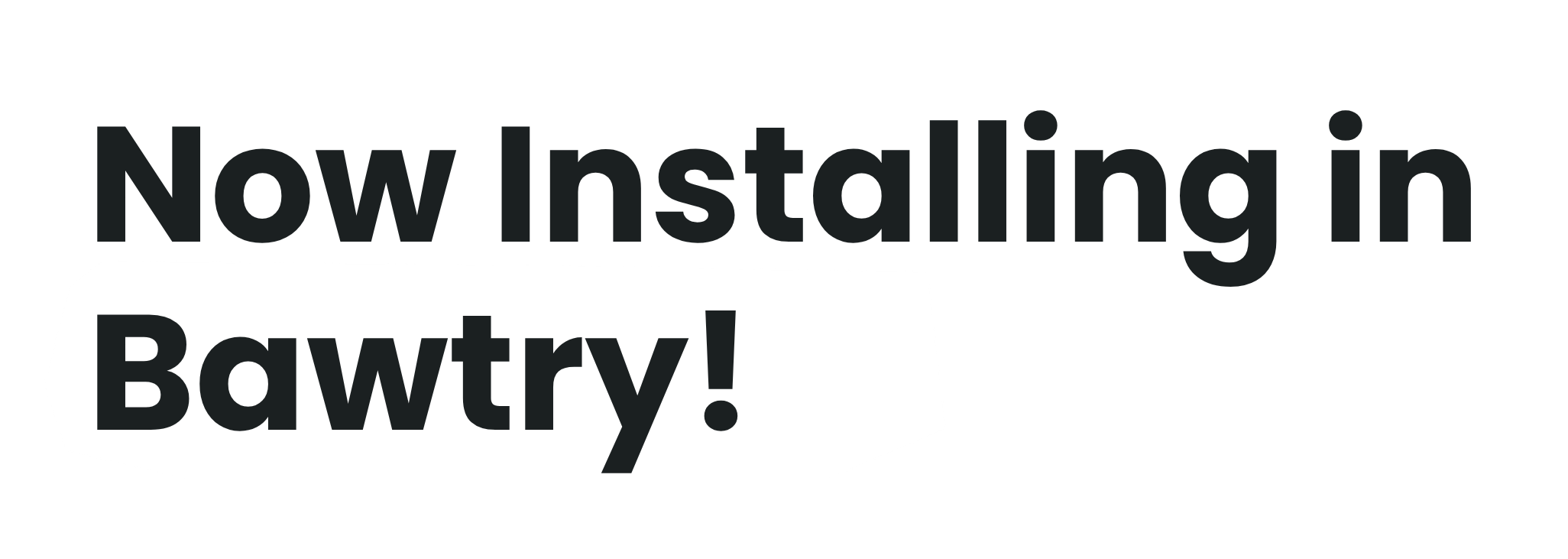 Now Installing