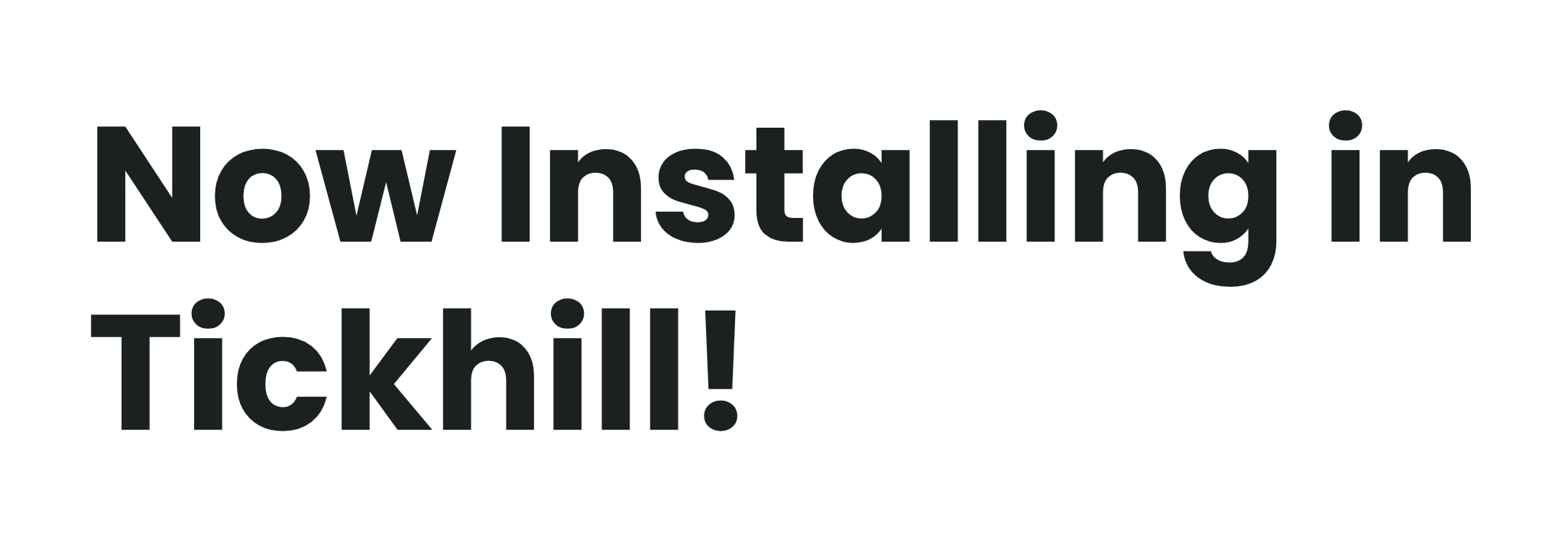 Now Installing
