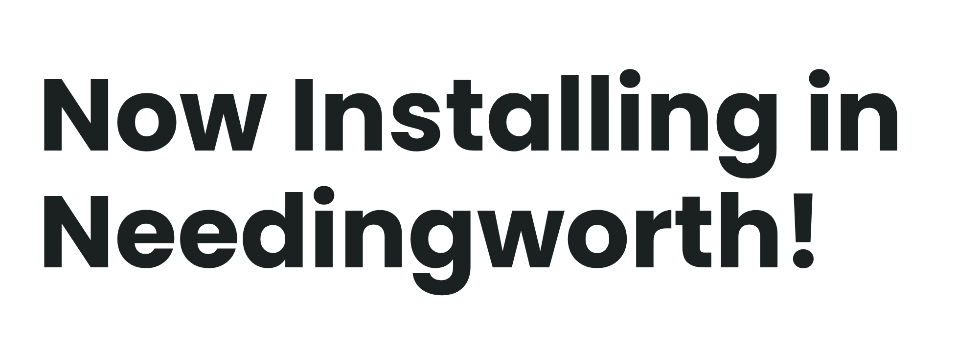 Now Installing
