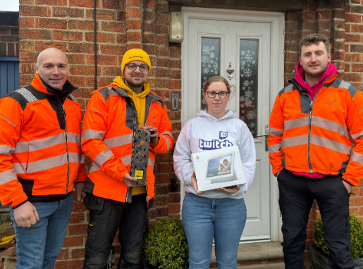 Connect Fibre Connects First Customer In Wirksworth!